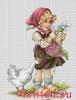 Luca-S B1047, Girl with goose