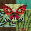 Dimensions 07222, Образ бабочки (Butterfly Impression)
