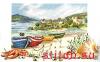 Риолис (Сотвори Сама) 553, Морской пейзаж с лодками (Берег)