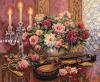 Dimensions 35185, Романтический букет (Романтические цветы, Romantic Floral)