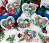 Dimensions 08731, Snowman Hearts Ornaments