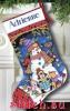 Dimensions 08751, Рождественские певцы (Cute Carolers Stocking)