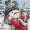 Dimensions 08833, A Kiss for Snowman