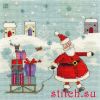 DMC BK1365, Santa with Sleigh