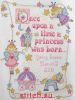 Bucilla K45328 Princess Birth Record, Подбор