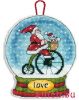 Dimensions 08903, Love Snow Globe Ornament