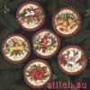 Dimensions 08813, Старинное рождество (Old World Holiday Ornaments)