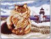 Кот Боцман. По схеме Ольги Сотниковой