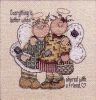 Christmas Angels Frieds. По схеме из журнала Susanna