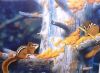 Needle Treasures 00602. Playful chipmunks