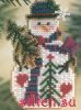 Mill Hill MHSC28, Pine Tree Snow Charmer
