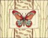 Dimensions 65026, Бабочки и листья (Butterfly and Leaves)