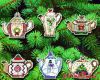 Janlynn 021-1486, Festive Teapot Ornaments