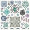Сэмплер Sea stars, Ink Circles