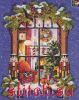 Janlynn 023-0431, Christmas Window
