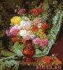 Goblenset 859, Chrysanthemums in japonese bowl