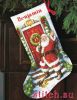 Dimensions 08901, Welcome Santa Stocking