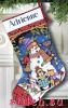 Dimensions 08751, Рождественские певцы (Cute Carolers Stocking)