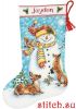 Dimensions 08963, Winter Friends Stocking