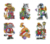Dimensions 00339﻿, Christmas kitties