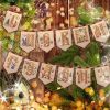 Owl Forest Embroidery, Новогодние флажки
