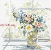 Пастельные цветы (Ваза на окне, Pastel Flowers)