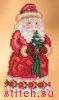 Mill Hill JS20-3102, Christmas Cheer Santa