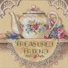 Dimensions 06904, Кружевной чайничек (Treasured Friend Teapot)