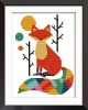 Joy Sunday C882, Colorful Fox