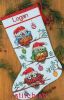 Dimensions 08951, Holiday Hooties Stocking