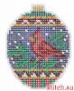 Mill Hill MH21-1816, Crimson Cardinal