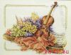 Lanarte 34128, Скрипка и цветы (Violin with flowers)