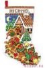Design Works 5952, Gingerbread Man Stocking, ПОДБОР