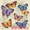 Dimensions 35145, Множество бабочек (Бабочки, Butterfly Profusion)