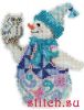 Mill Hill JS20-5103, Snowy Owl Snowman