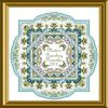 Chatelaine, Bluebell Crystal Lace Mandala