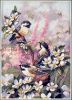 Dimensions 06884, Весенние цикады (Синички весной, Chickadees in Spring)