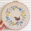 Lucie Heaton, Spring Wren Wreath Bird