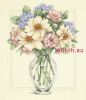 Dimensions 35228, Цветы в высокой вазе (Flowers in Tall Vase)