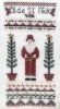 Mill Hill MHTS23, Treasured Holiday Sampler Kit, Olde St. Nick