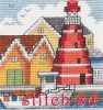 Permin 14-5195, Red lighthouse habour