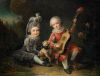 Екатерина Андреева (Шико), Дети, играющие с собакой