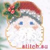 Mill Hill H109, Mistletoe Santa