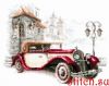 Чудесная игла 110-022, Ретро-автомобиль. Кадиллак