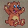 Embroidery craft FNNGi-025, Весёлый мишка