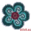 Mill Hill MH21-2213, Aqua Flower