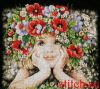 Lanarte PN-0156698, Girl with flowers