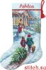 Dimensions 08995, Christmas Tradition Stocking