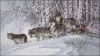Dimensions 35009, Зимняя стая (Стая зимой, Зимние кружева, Winter's Lace)