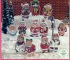 Dimensions 8468, Santa Claws Ornament